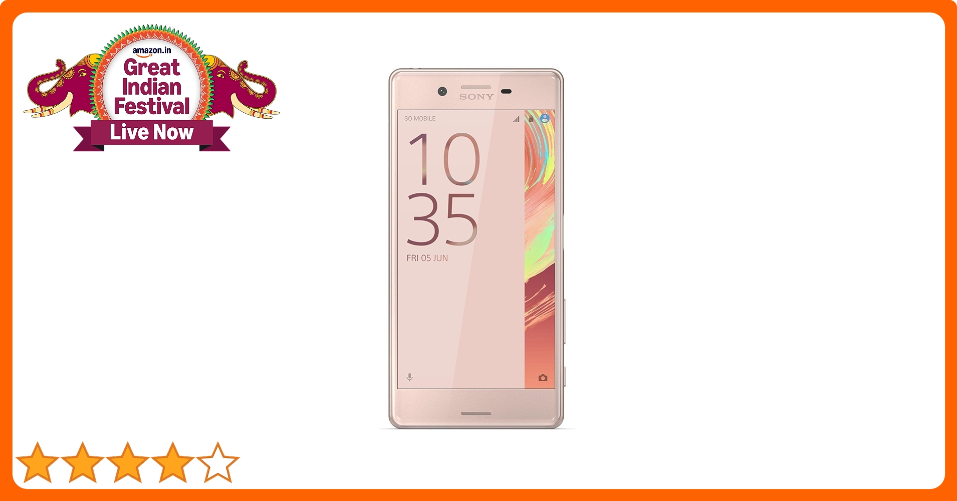 Sony Xperia X Dual (Rose Gold) : Amazon.in: Electronics